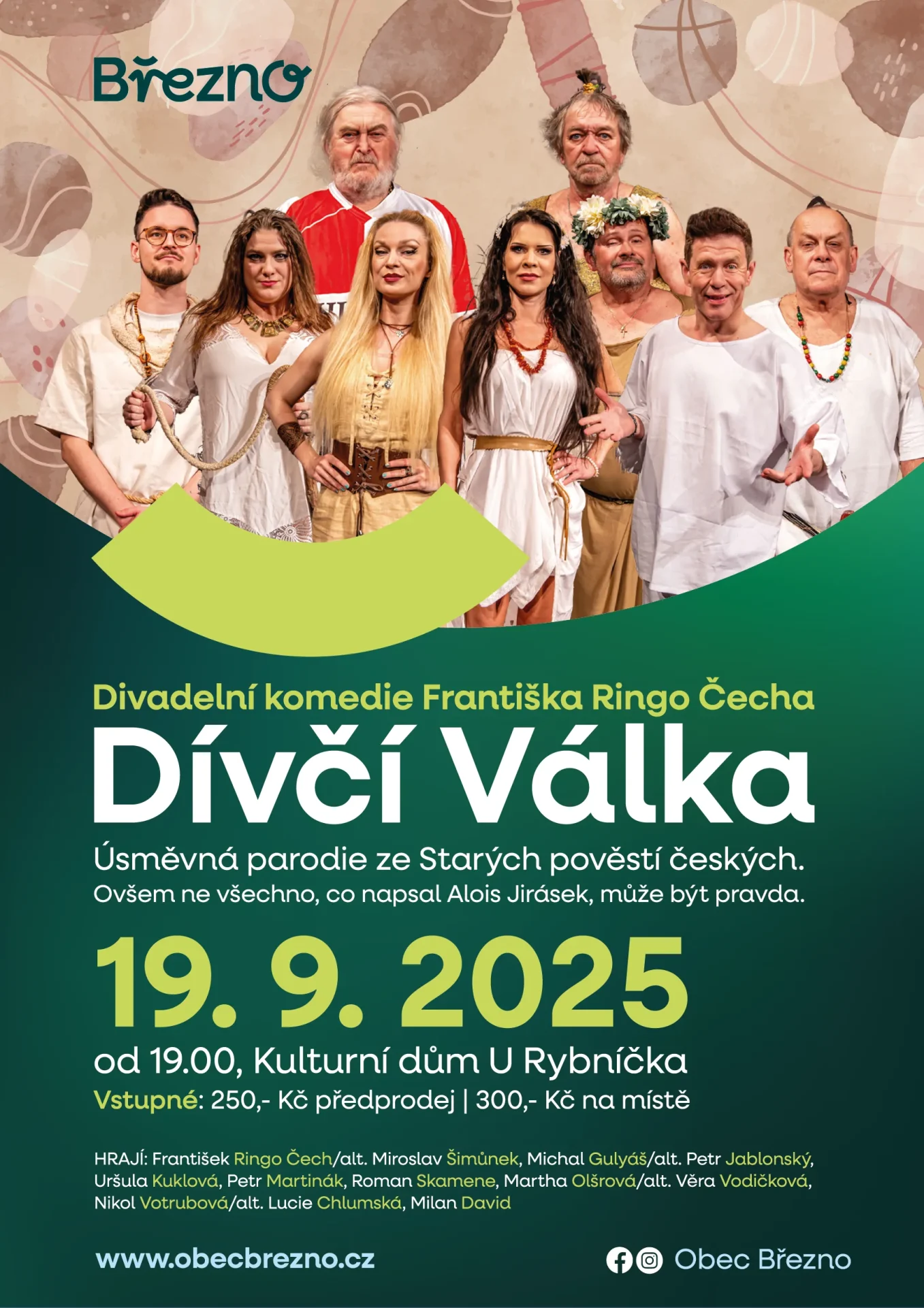 DÍVČÍ VÁLKA, divadelní představení