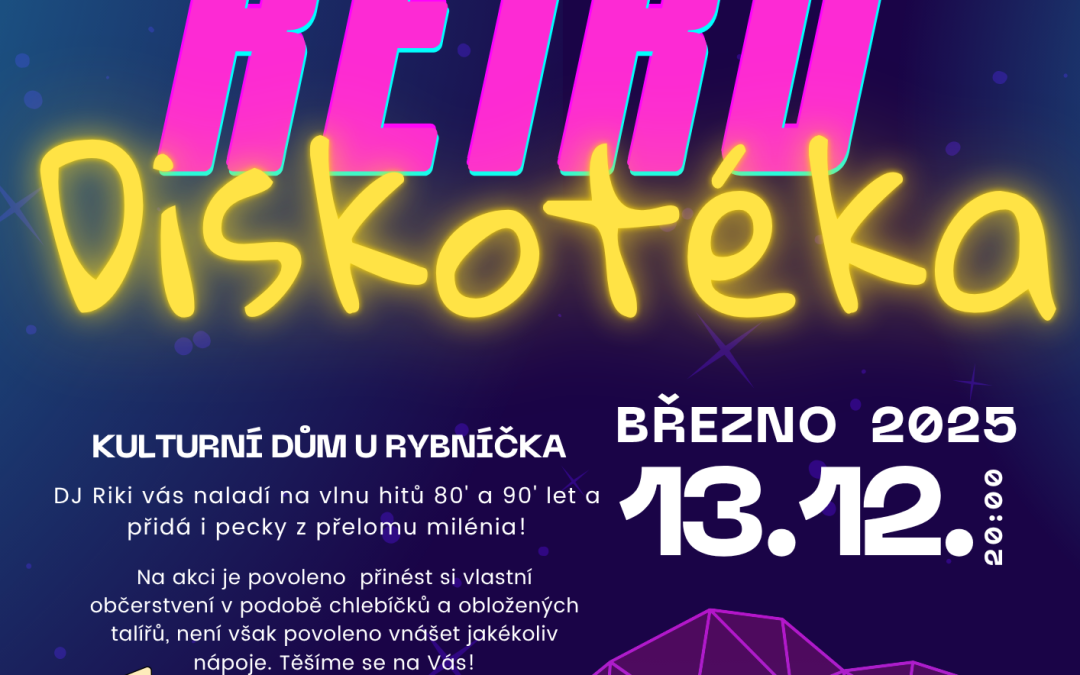 Retrodiskotéka 🪩