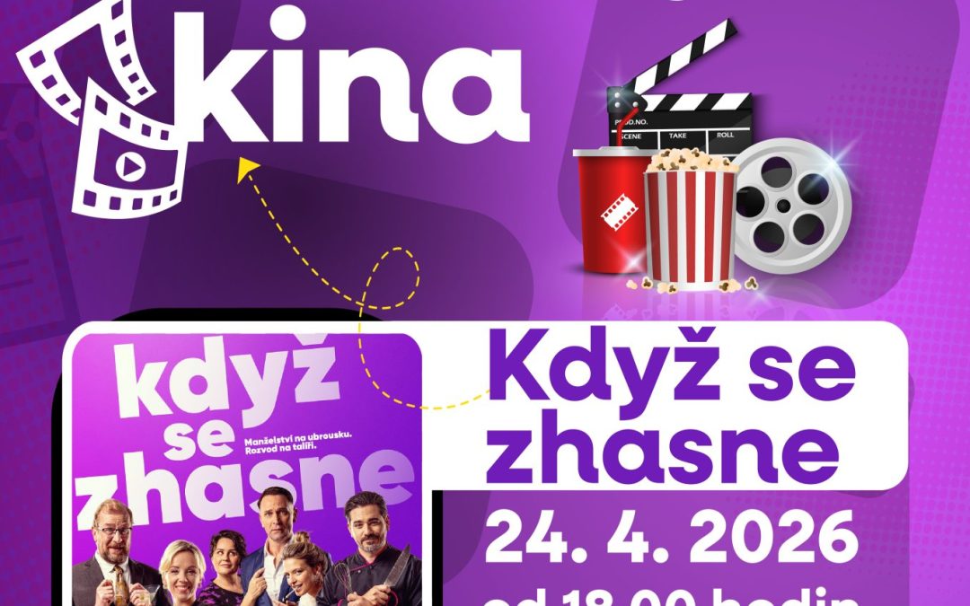 Když se zhasne, promítání kina 🔪🎞️