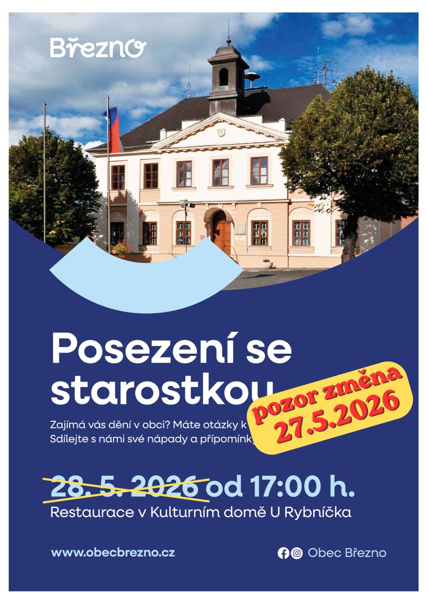 Posezení se starostkou 🌸