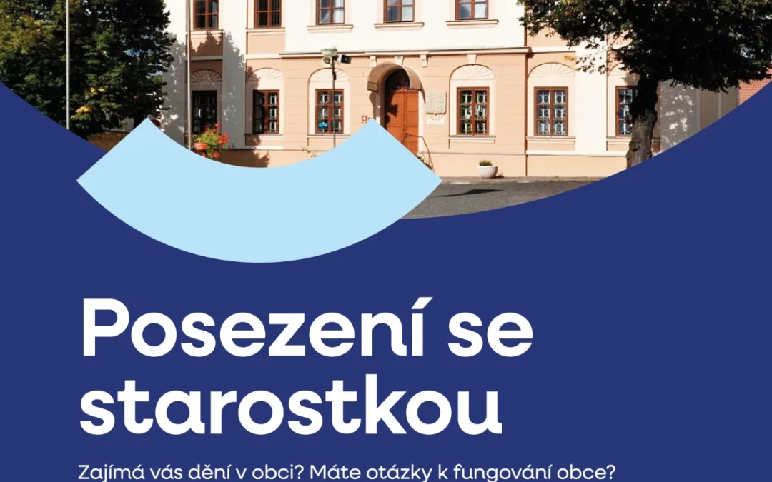 Posezení se starostkou 🌸