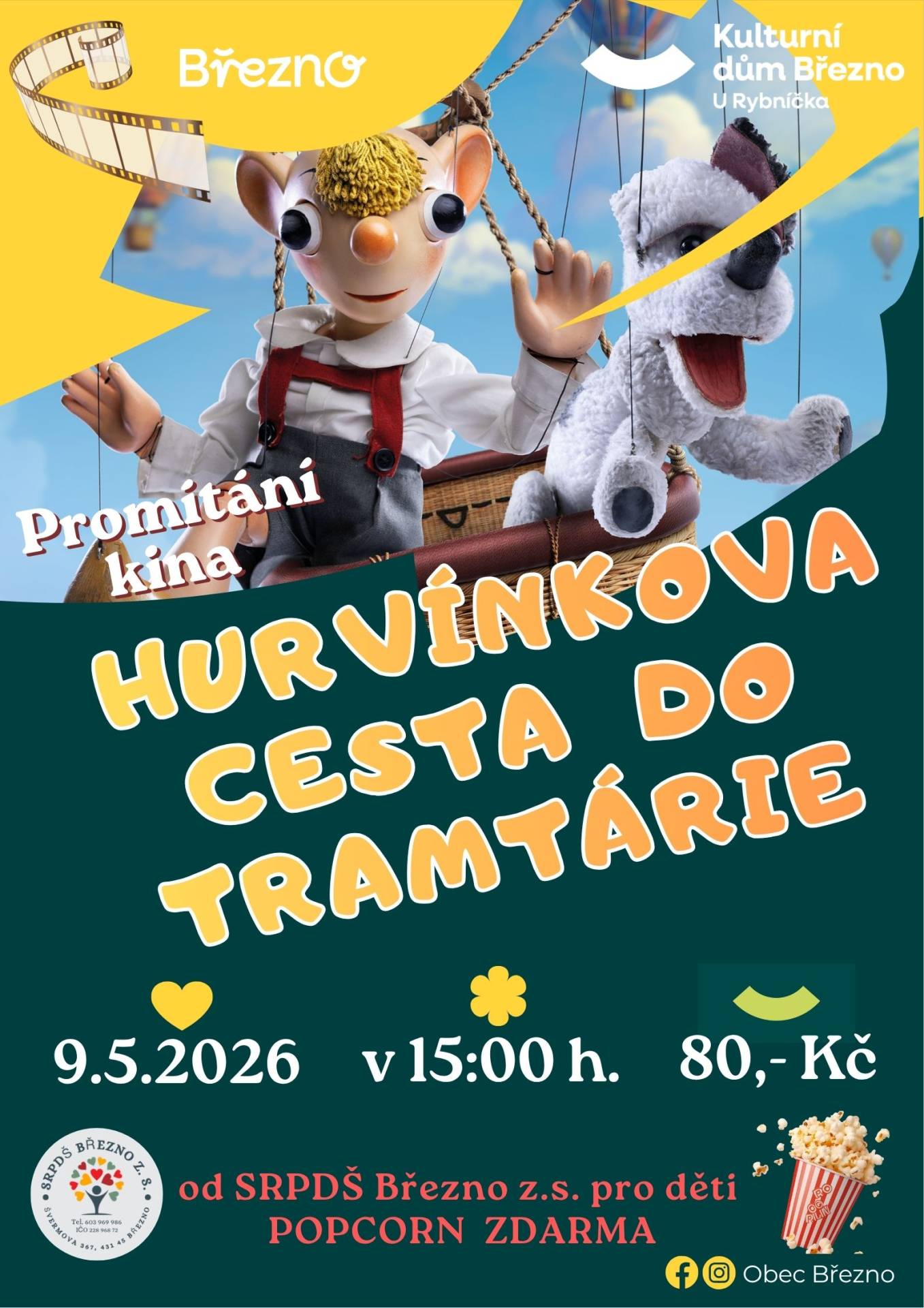 promítání Hurvínkova cesta do Tramtárie 👦🏻🐶